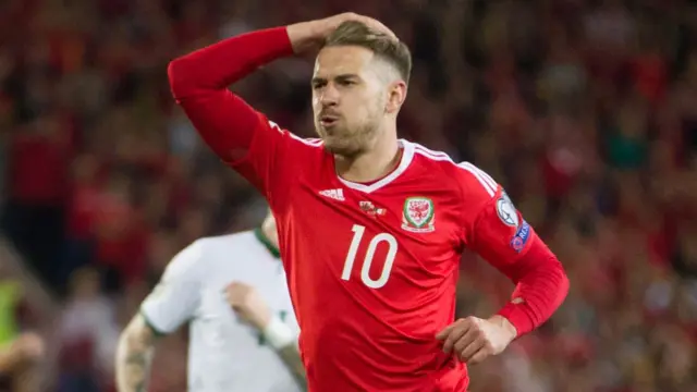 Aaron Ramsey of Wales