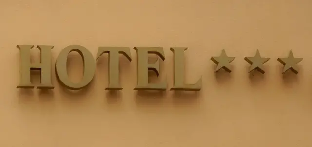 Hotel sign