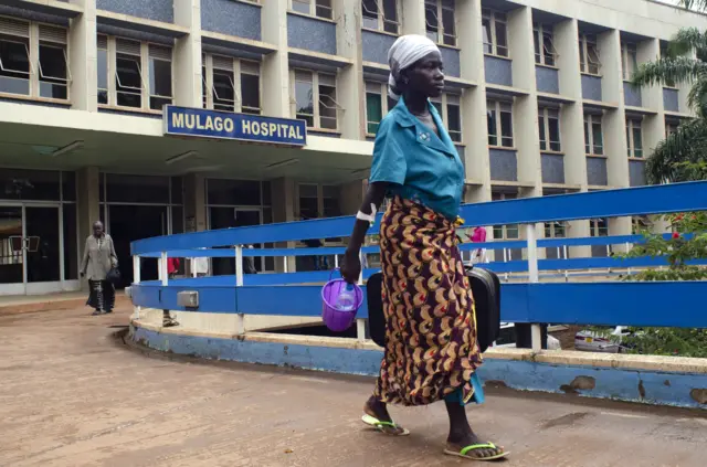 Masvigo hospital in Uganda seen from the outside