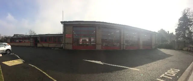 Louth fire and ambulance station