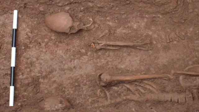 The buried skeleton