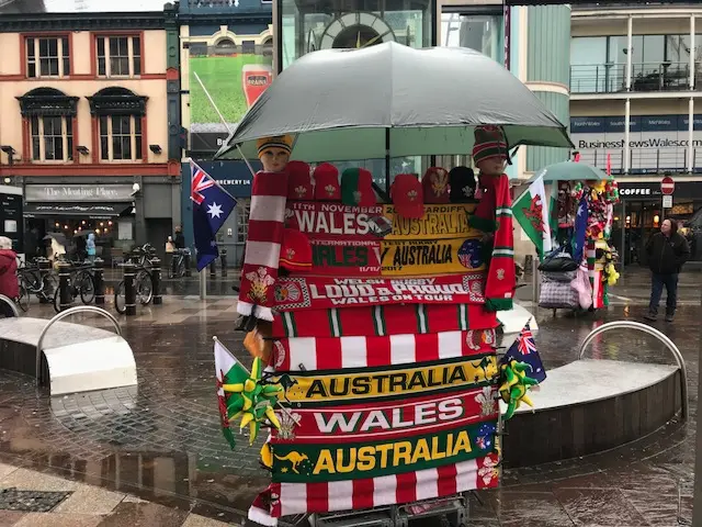 Scarves sheltering for cover