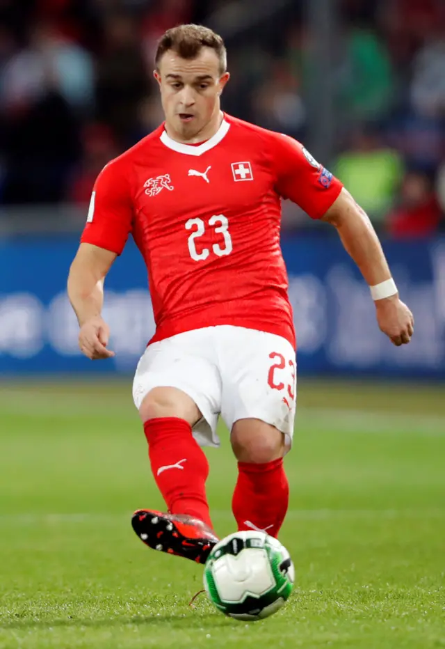 Switzerland's Shaqiri