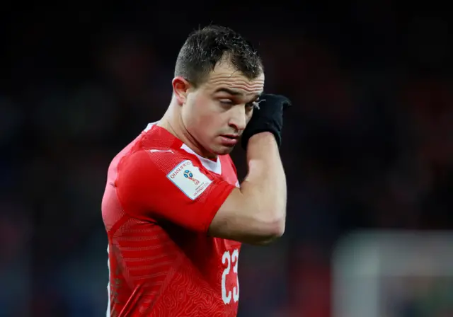 Switzerland's Shaqiri