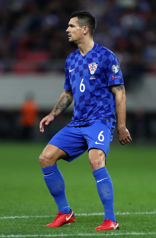 Croatia's Dejan Lovren