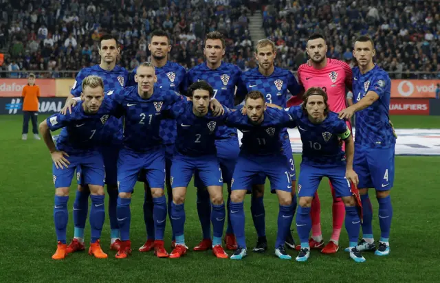 The Croatian line-up