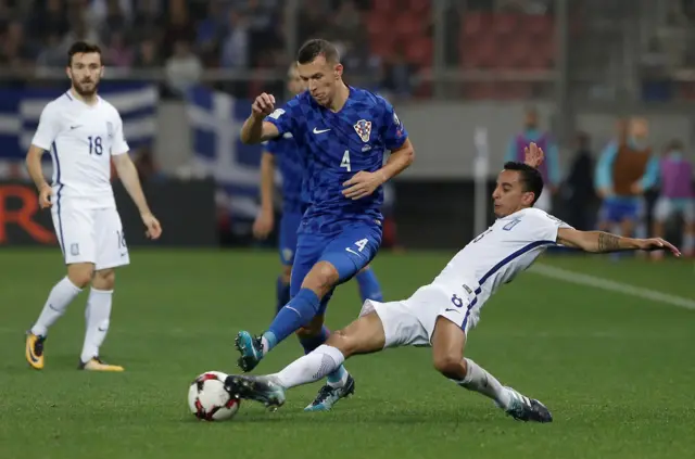 Croatia's Ivan Perisic