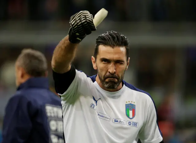 Italy's Buffon