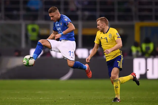 Immobile for Italy