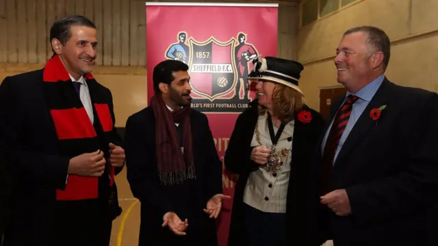 QATAR delegates visiting Sheffield