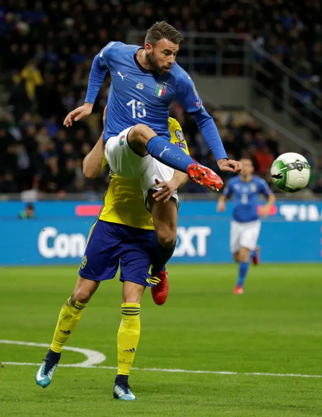 Andrea Barzagli of Italy