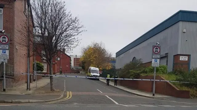 Police scene