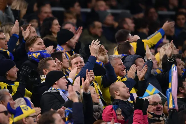 Sweden fans