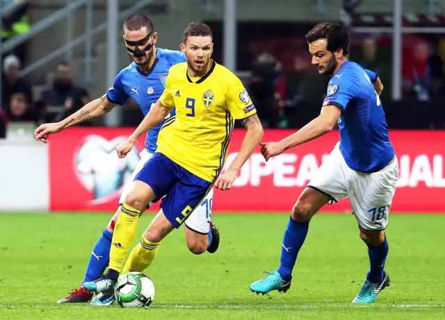 Sweden's Marcus Berg