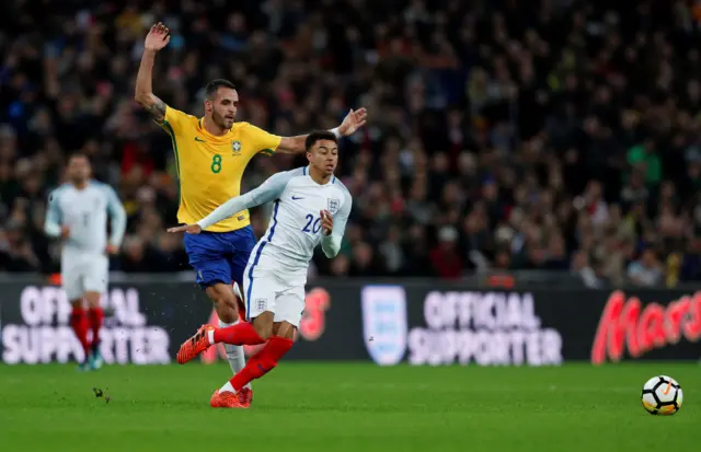 England's Jesse Lingard