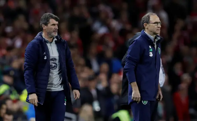 Roy Keane and Martin O'Neill