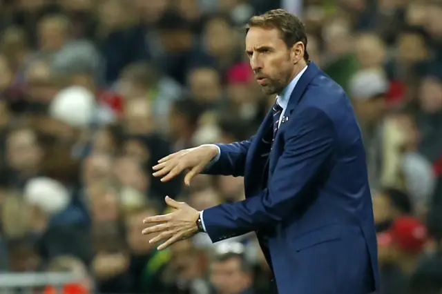 England manager Gareth Southgate