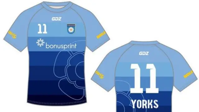 Propsoed team shirts