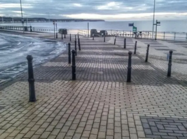 The sea at Bridlington.