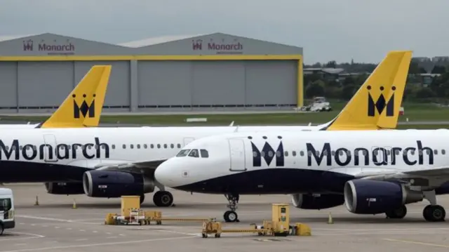 Monarch plane