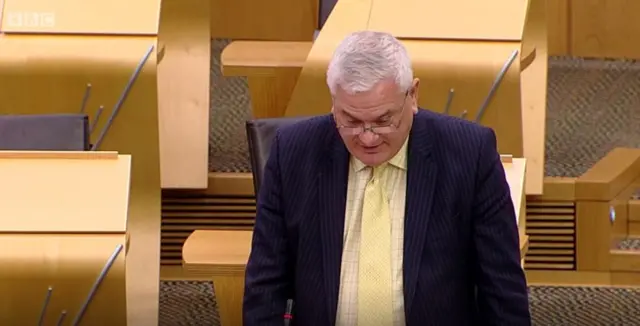 Lib Dem MSP Mike Rumbles