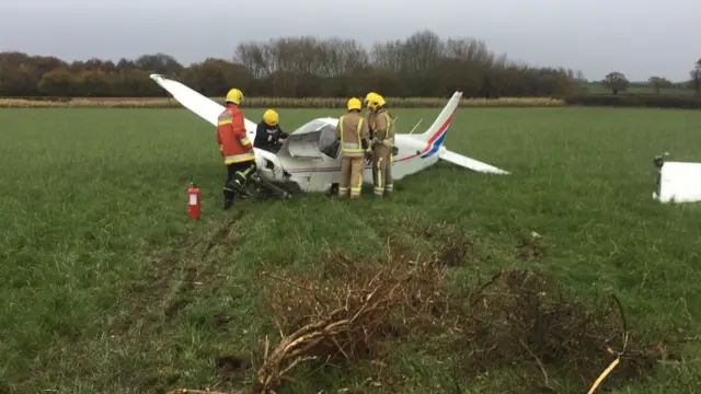 Aircraft crash