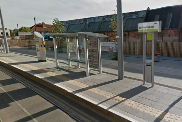 Chilwell Road tram stop