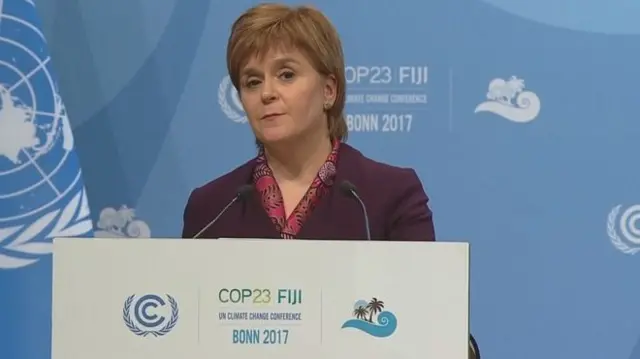 Nicola Sturgeon said action was required in the next two years