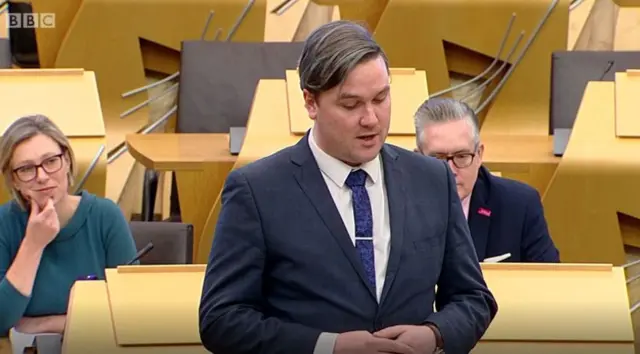 SNP MSP Tom Arthur leads the debate