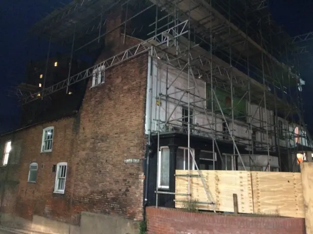 Former Rose and Crown building