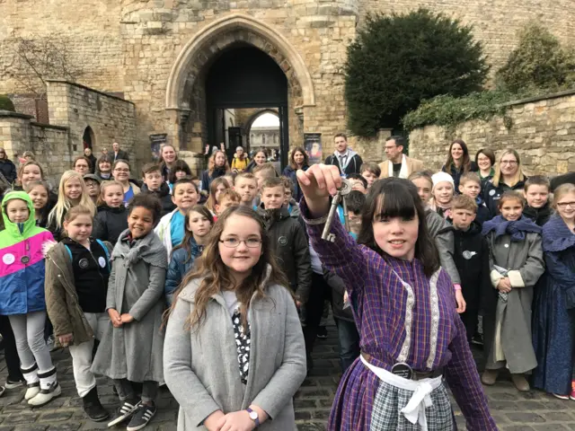 lincoln castle and kids