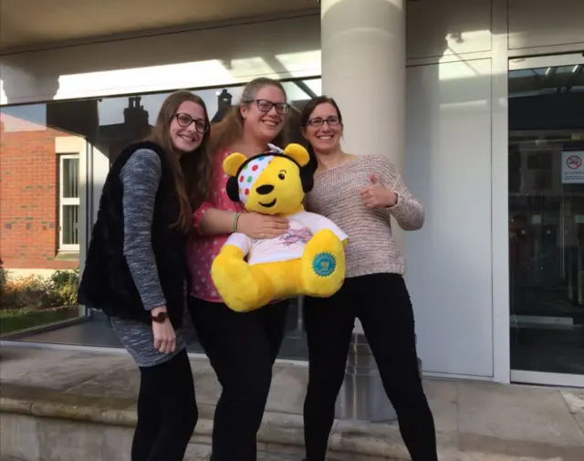 The PA team in Howden are supporting are supporting Children in Need today.