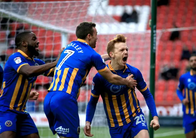 Shrewsbury celebrate