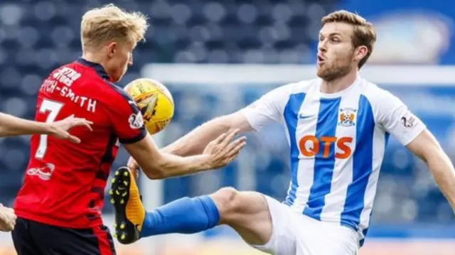 Dundee and Kilmarnock played out a 1-1 draw at Rugby Park in September