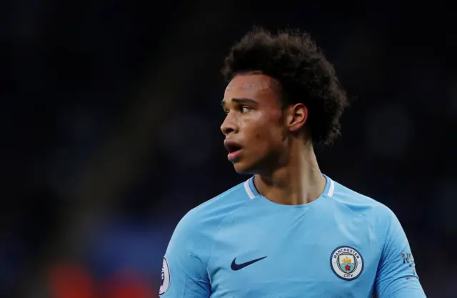 Manchester City's Leroy Sane