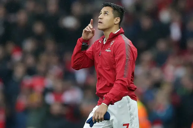 Arsenal's Alexis Sanchez