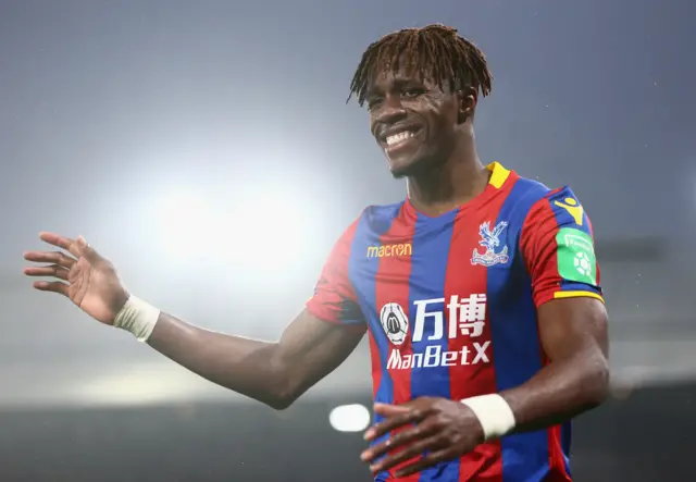 Wilfred Zaha of Crystal Palace