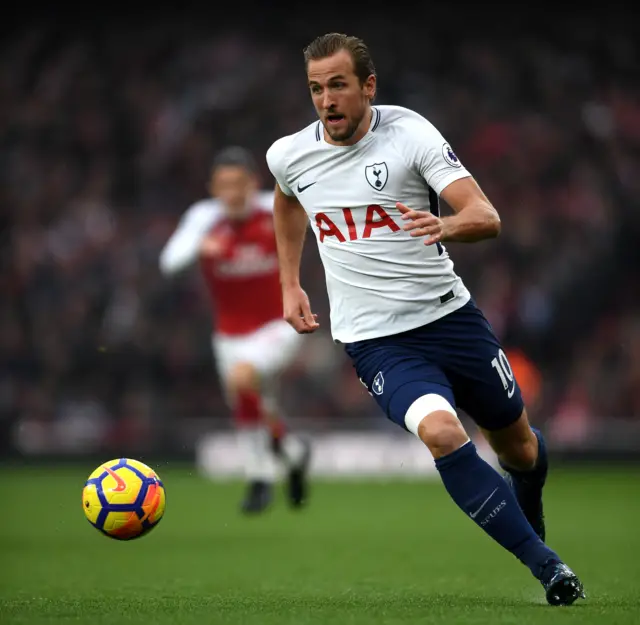 Tottenham's Harry Kane