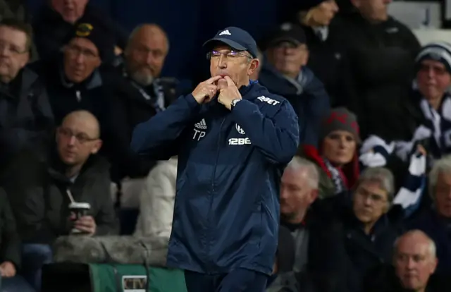 West Brom's Tony Pulis