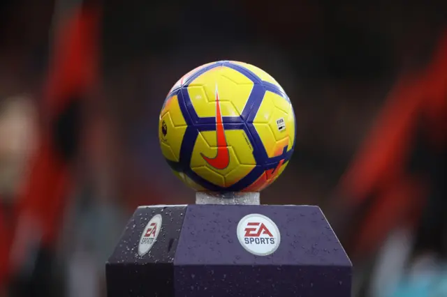 The Premier League ball