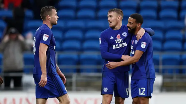 Cardiff celebrate