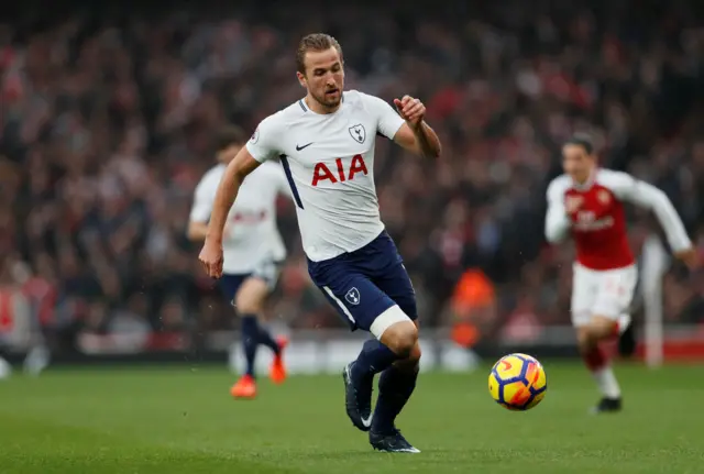 Tottenham's Harry Kane