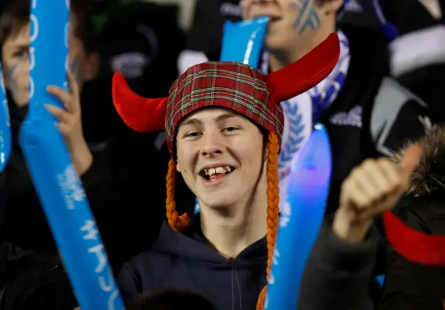 A Scotland fan