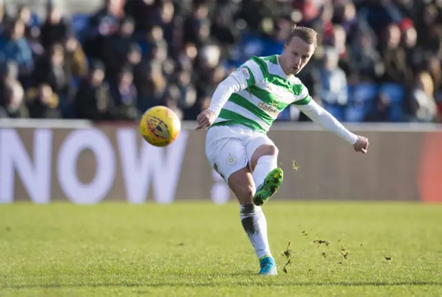 Leigh Griffiths scored the only goal in Dingwall