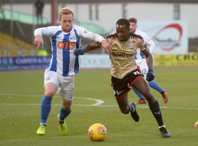 Rory McKenzie and Glen Kamara