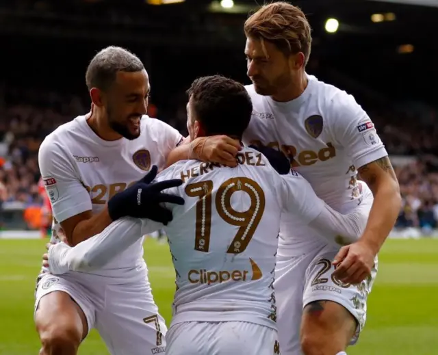 Leeds celebrate