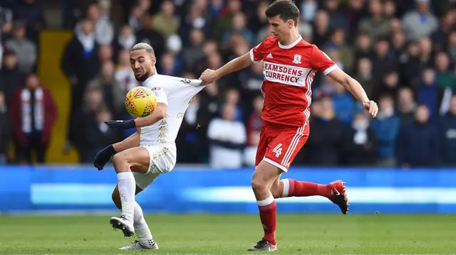 Leeds v Middlesbrough