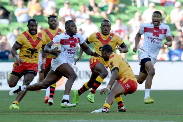 England Jermaine McGillvary