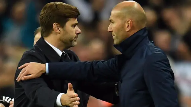 Pochettino and Zidane