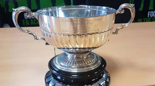Guernsey FA Cup trophy